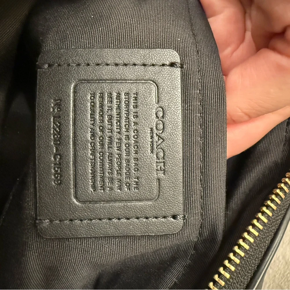 COACH | JESS CROSSBODY CAMERA BAG | BLACK | GOLD HARDWARE